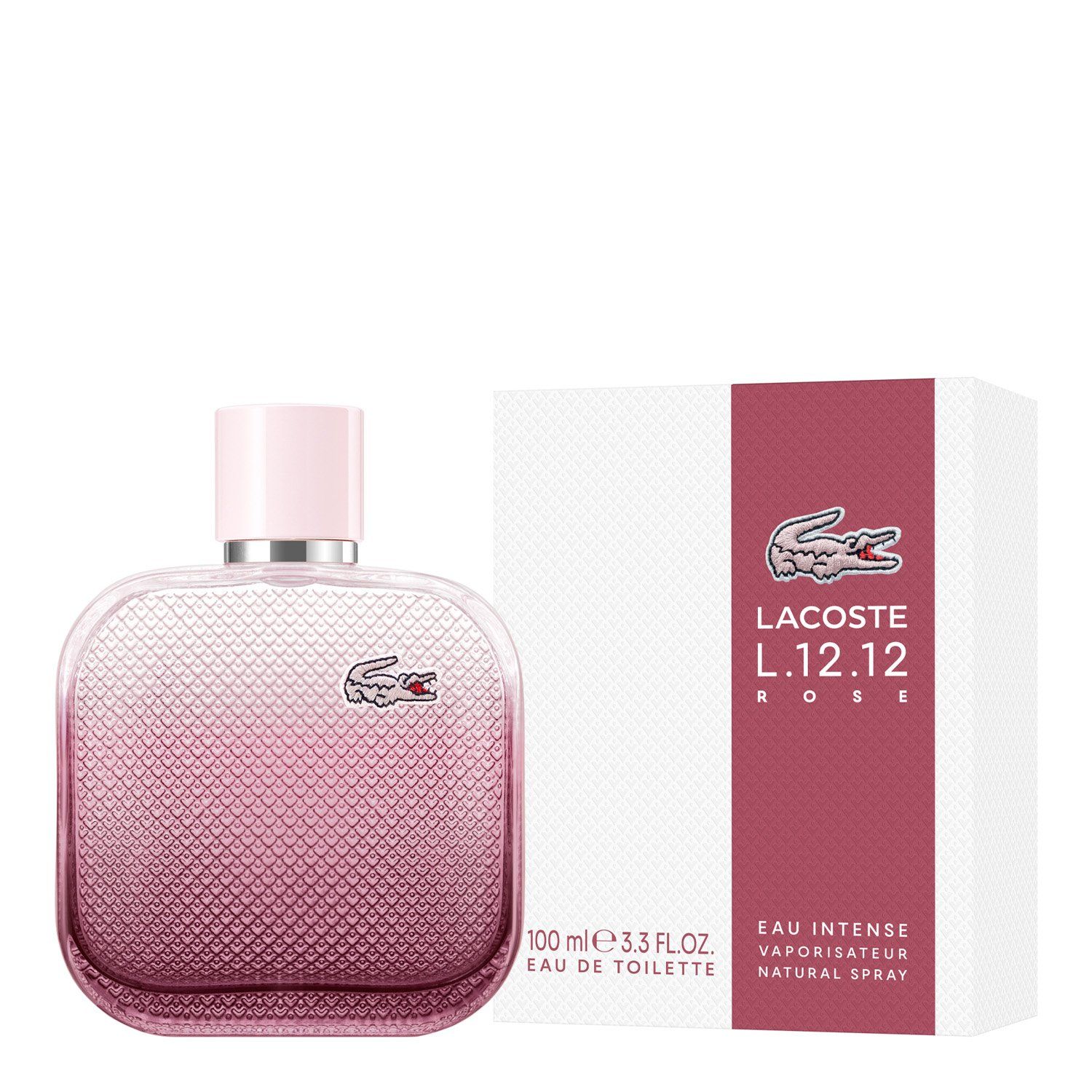 LACOSTE Perfume Mujer L.12.12 Lacoste Rose Eau Intense EDT 100ml