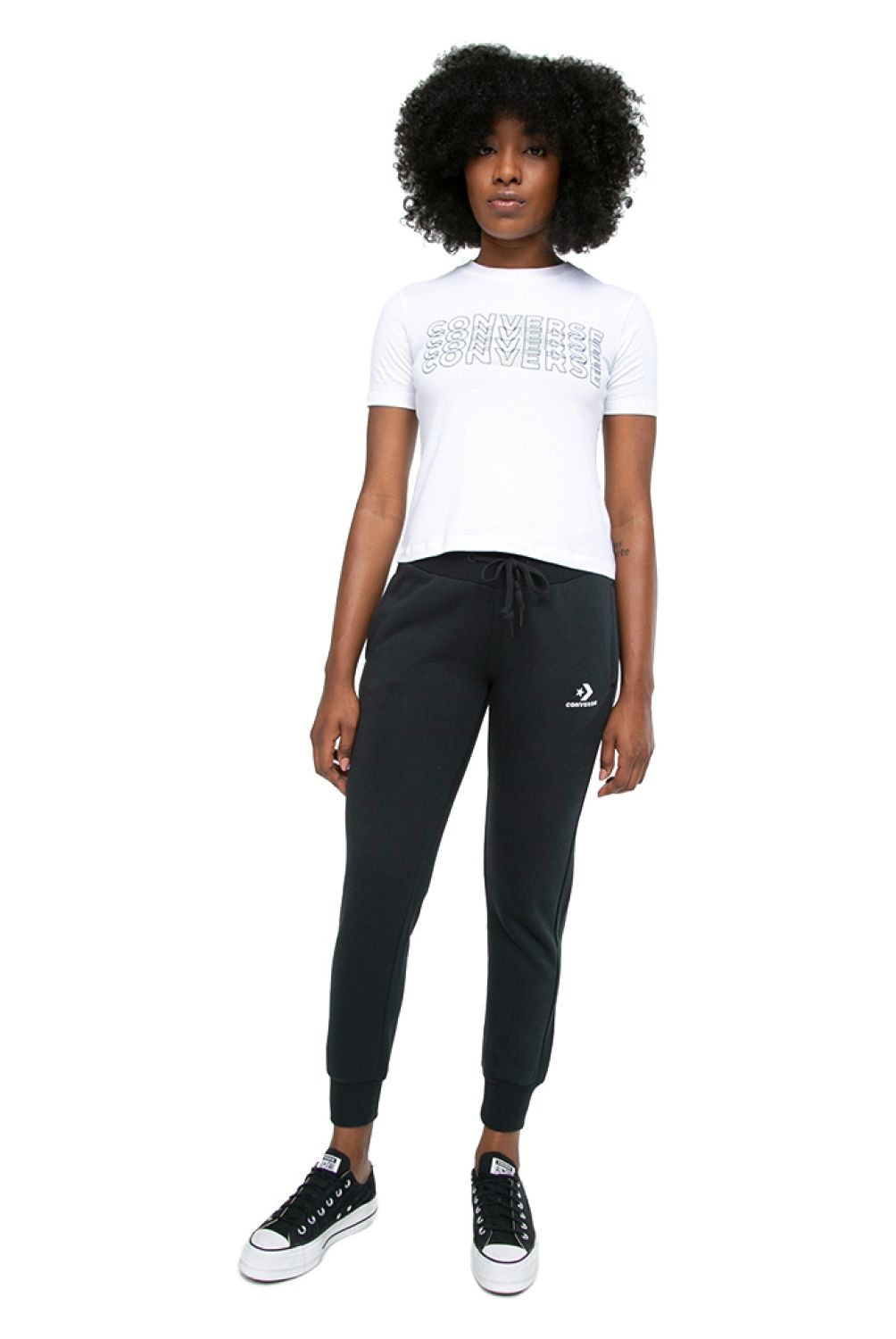 CONVERSE - Converse Jogger Tiro Alto Mujer