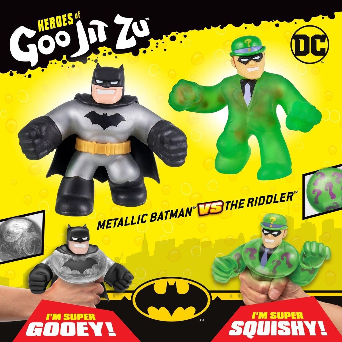 GOO JIT ZU - Batalla Goo Jit Zu: Batman Y Riddler