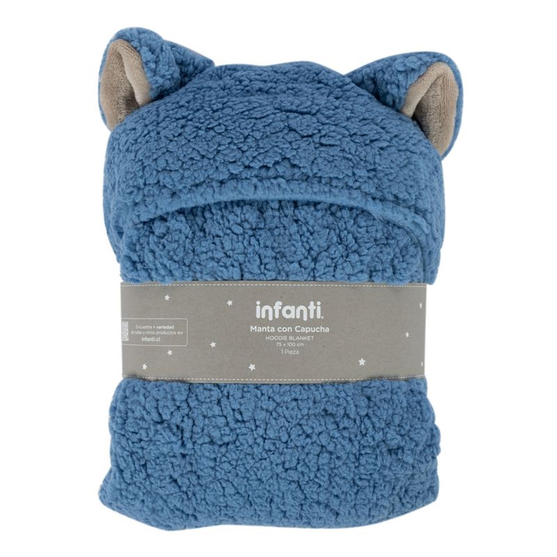 INFANTI - Frazada Poncho Sherpa Niño Infanti