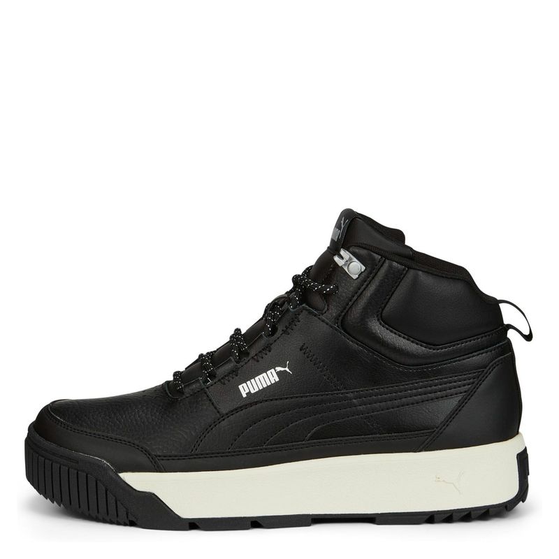 PUMA - Zapatilla Urbana Hombre Cuero Negro Puma