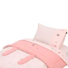 INFANTI - Set Cuna Playard Rosado