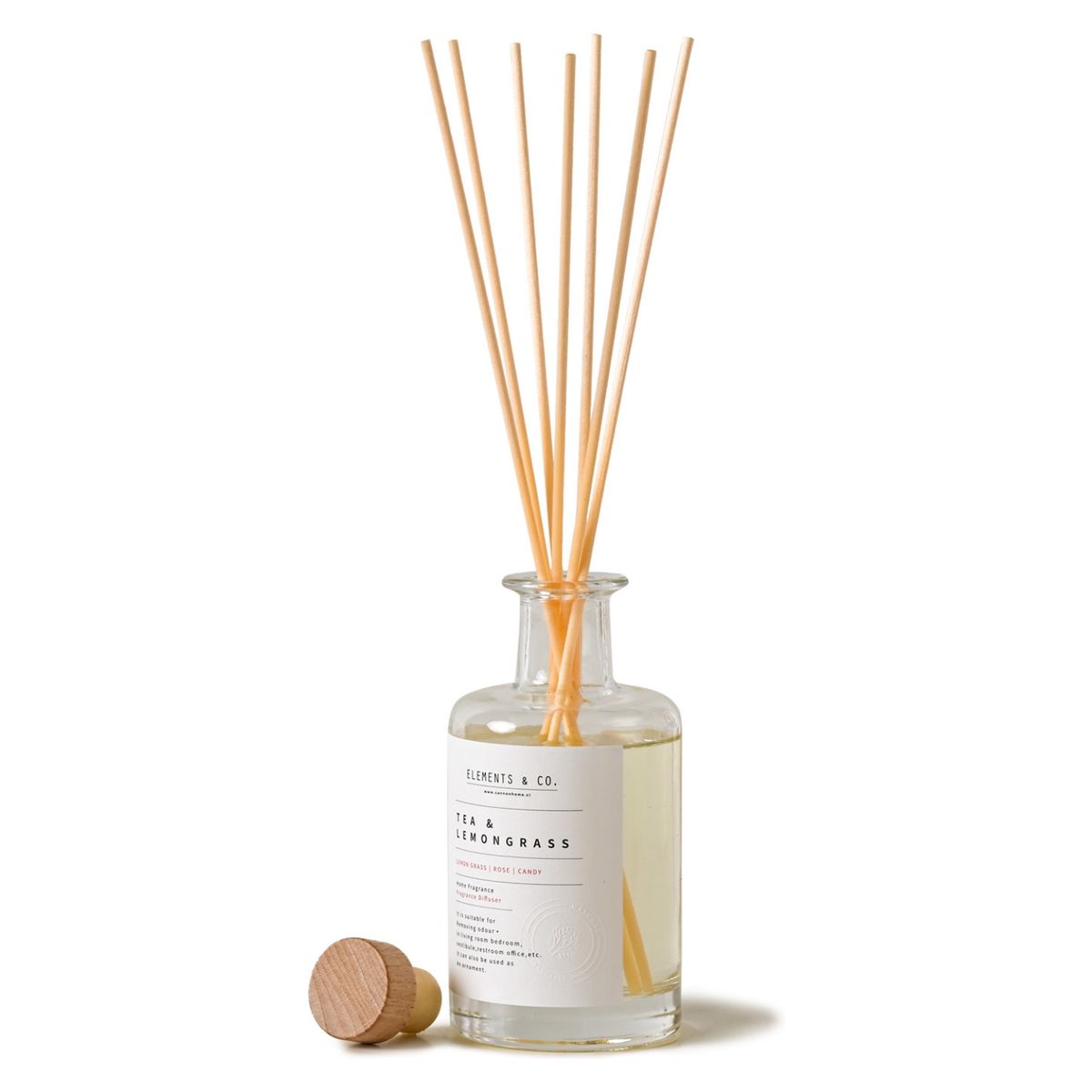 ELEMENTS & CO - Aromatizador Tea Lemongrass Elements & Co