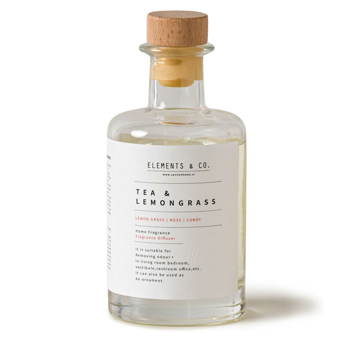 ELEMENTS & CO - Aromatizador Tea Lemongrass Elements & Co