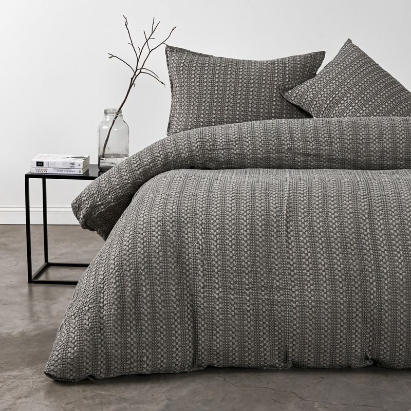 ROYAL SUPREME - Funda De Plumón Waffle Gris Royal Supreme