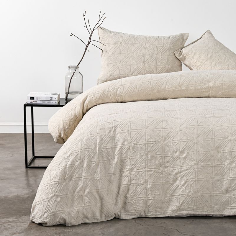ROYAL SUPREME - Funda De Plumón Diamond Ecru Royal Supreme