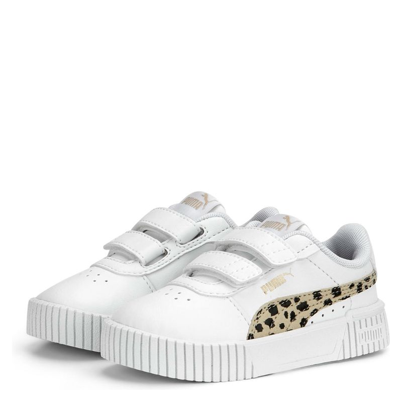 PUMA - Carina 2.0 Animal V A Zapatilla Urbana Niña Blanco Puma (21 a 27)
