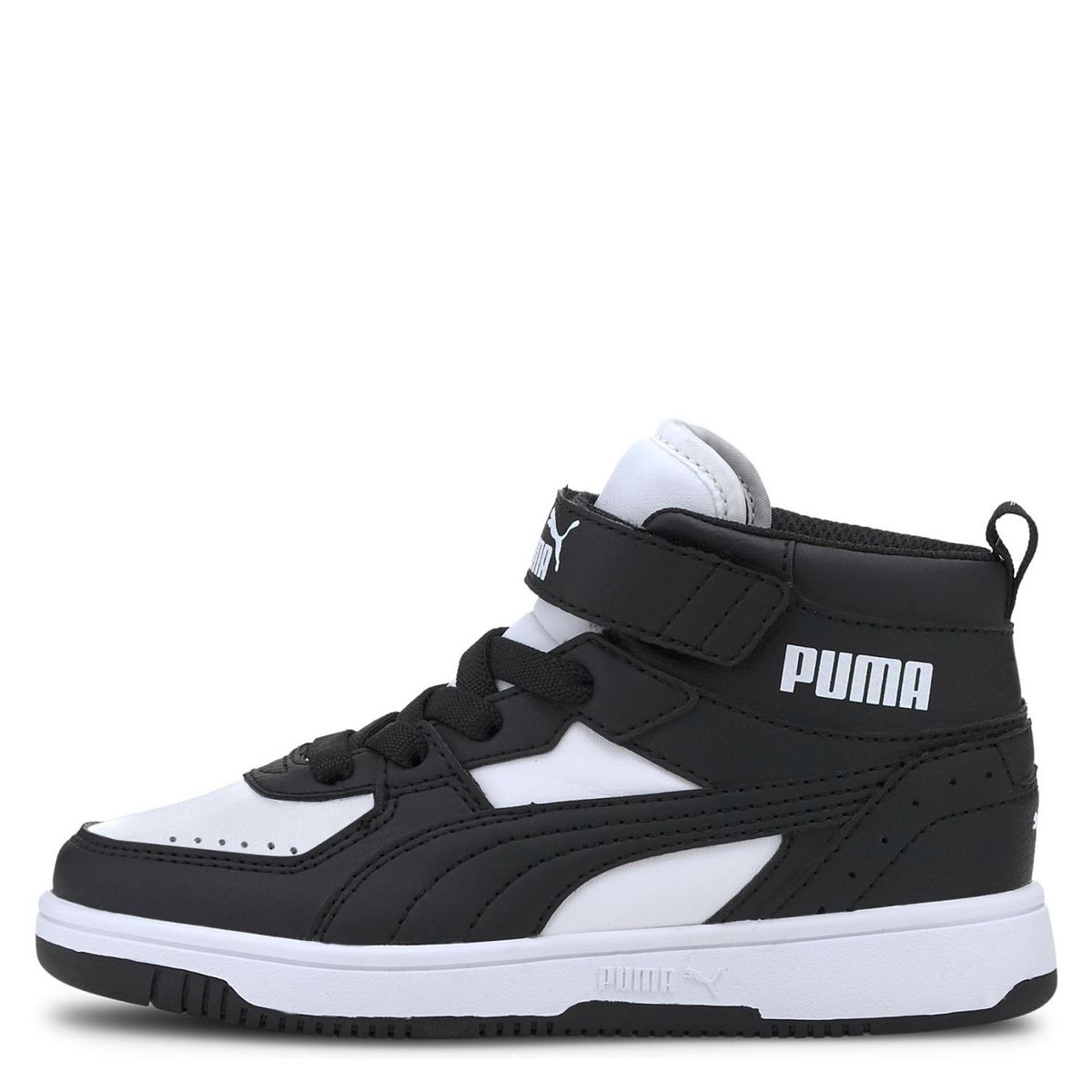 PUMA - Rebound Joy Ac Ps Zapatilla Urbana Niño Negro (28 a 35) Puma