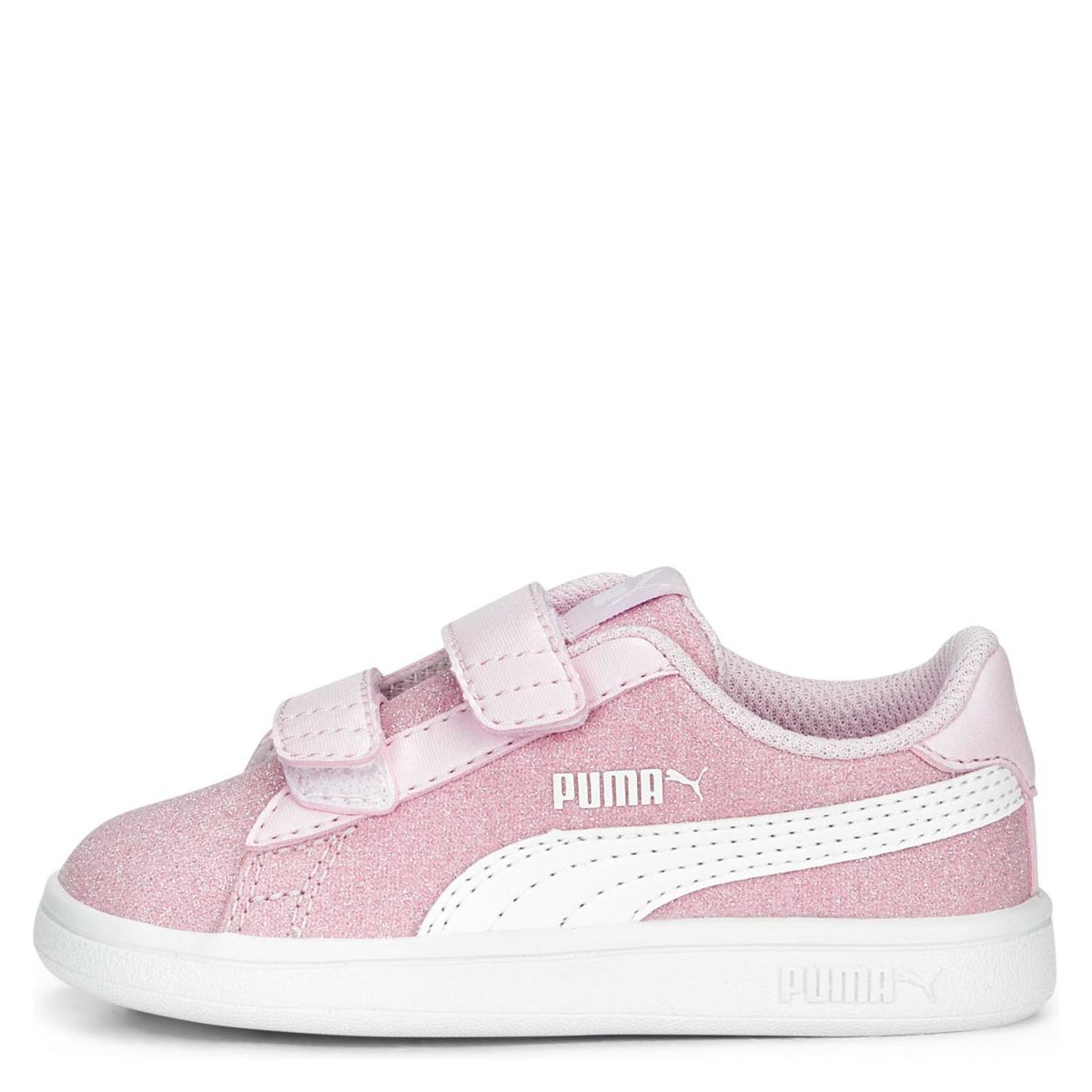 PUMA - Smash V2 Glitz Glam A Zapatilla Urbana Niña Rosado Puma (21 a 27)