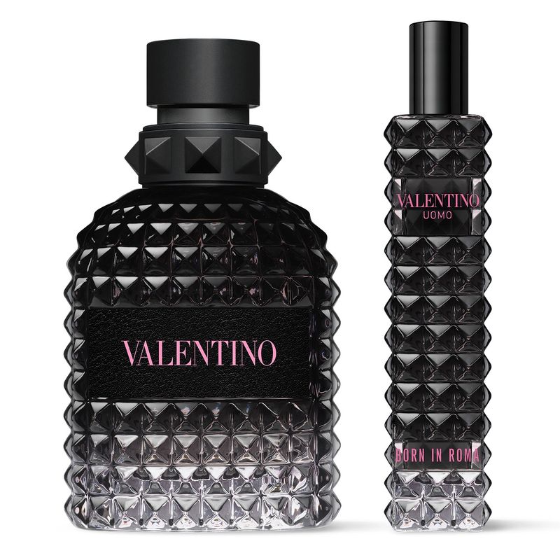 VALENTINO - Set Perfume Hombre Born In Roma Uomo EDT 50ML + 15ML Valentino