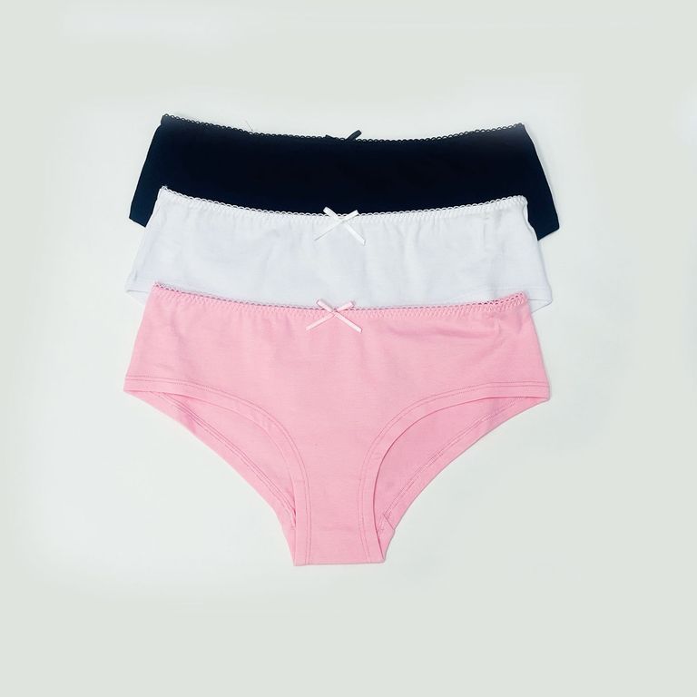 Pack 3 Calzones Tiro Alto Mujer
