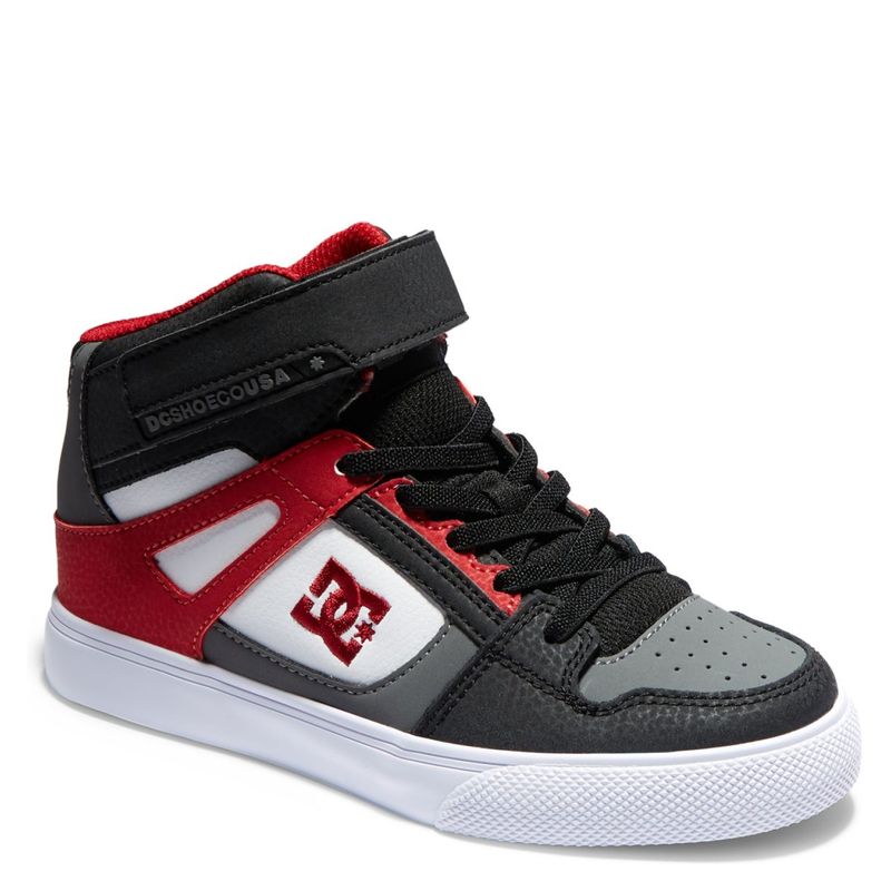 DC SHOES - Pure Ht Ev B Shoe Wyr Zapatilla Urbana Niño Cuero Gris DC Shoes