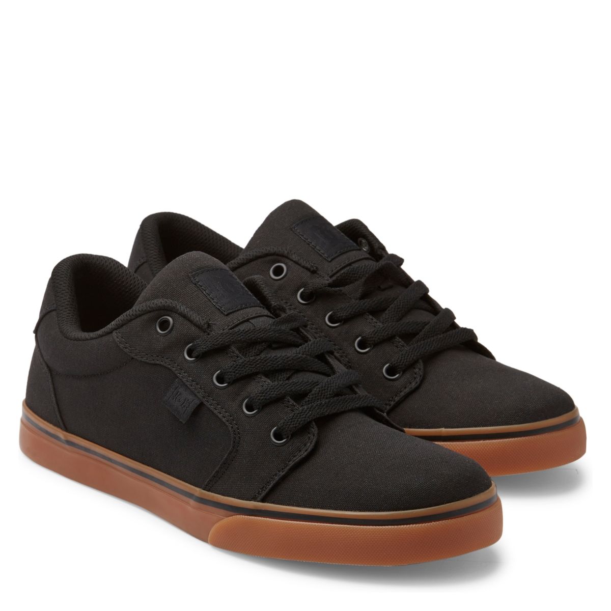 DC SHOES - Anvil B Shoe Kkg Zapatilla Urbana Niño Cuero Negro DC Shoes