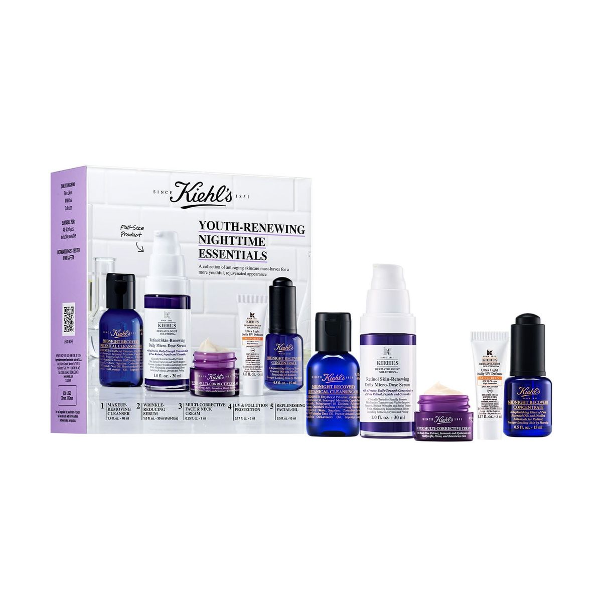 KIEHLS - Youth Renewing Nightime Essentials Kiehls