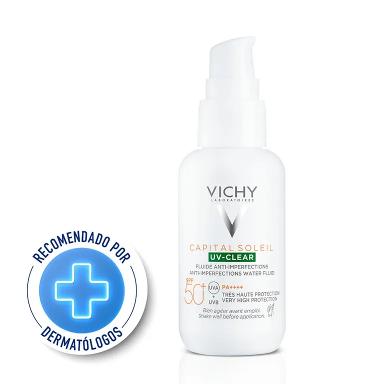 Protector Solar Facial Capital Soleil Uv Clear Fps 50+ 40 Ml