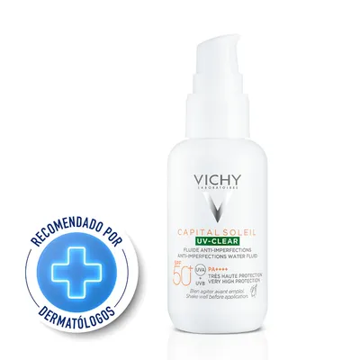 Imagen 2 del producto Protector Solar Facial Capital Soleil Uv Clear Fps 50+ 40 Ml