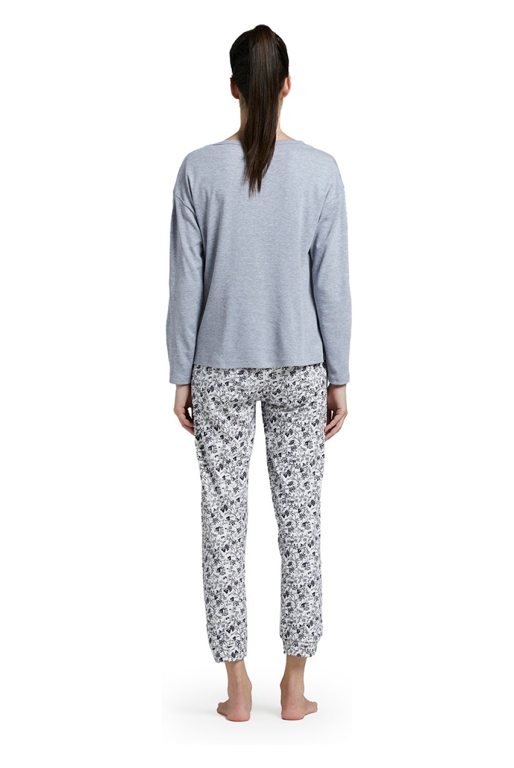 POMPEA - Pompea Pijama Manga Larga Mujer