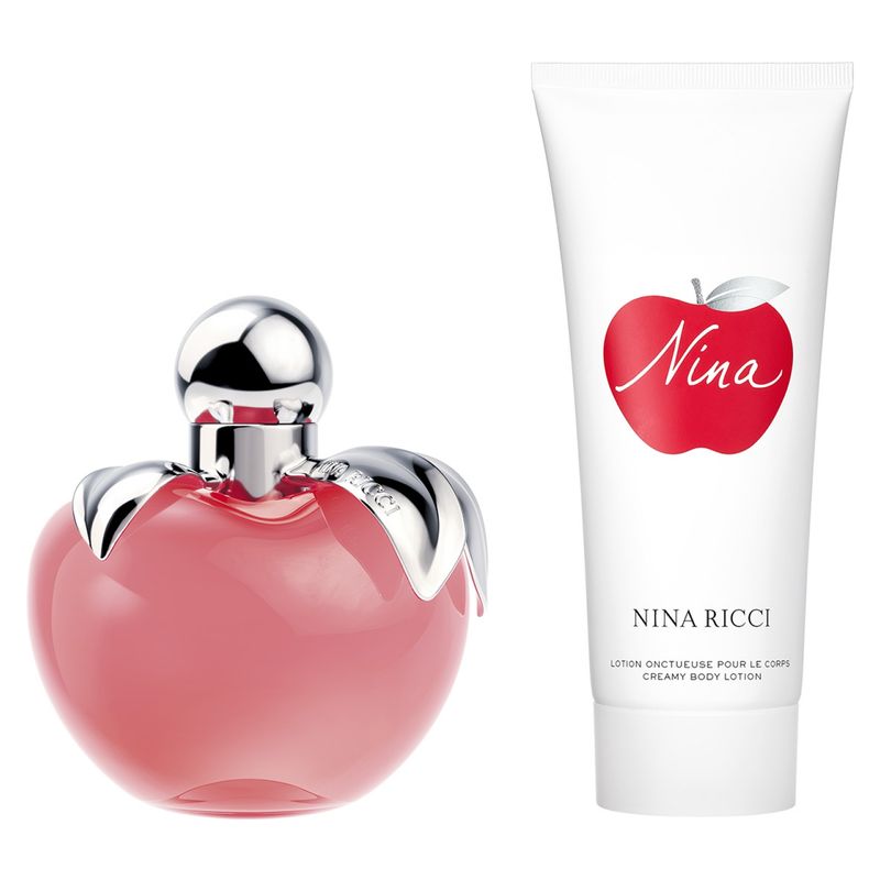 NINA RICCI - Set Nina Ricci Perfume Nina EDT 80ML + Body Lotion 100ML