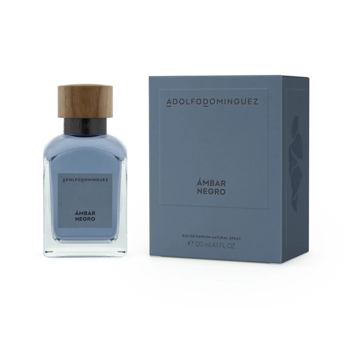 ADOLFO DOMINGUEZ - Perfume Hombre Ámbar Negro EDP 120Ml Adolfo Domínguez