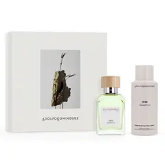 ADOLFO DOMINGUEZ - Set Perfume Hombre Agua Fresca 1993 EDT 120ML + Desodorante 150ML