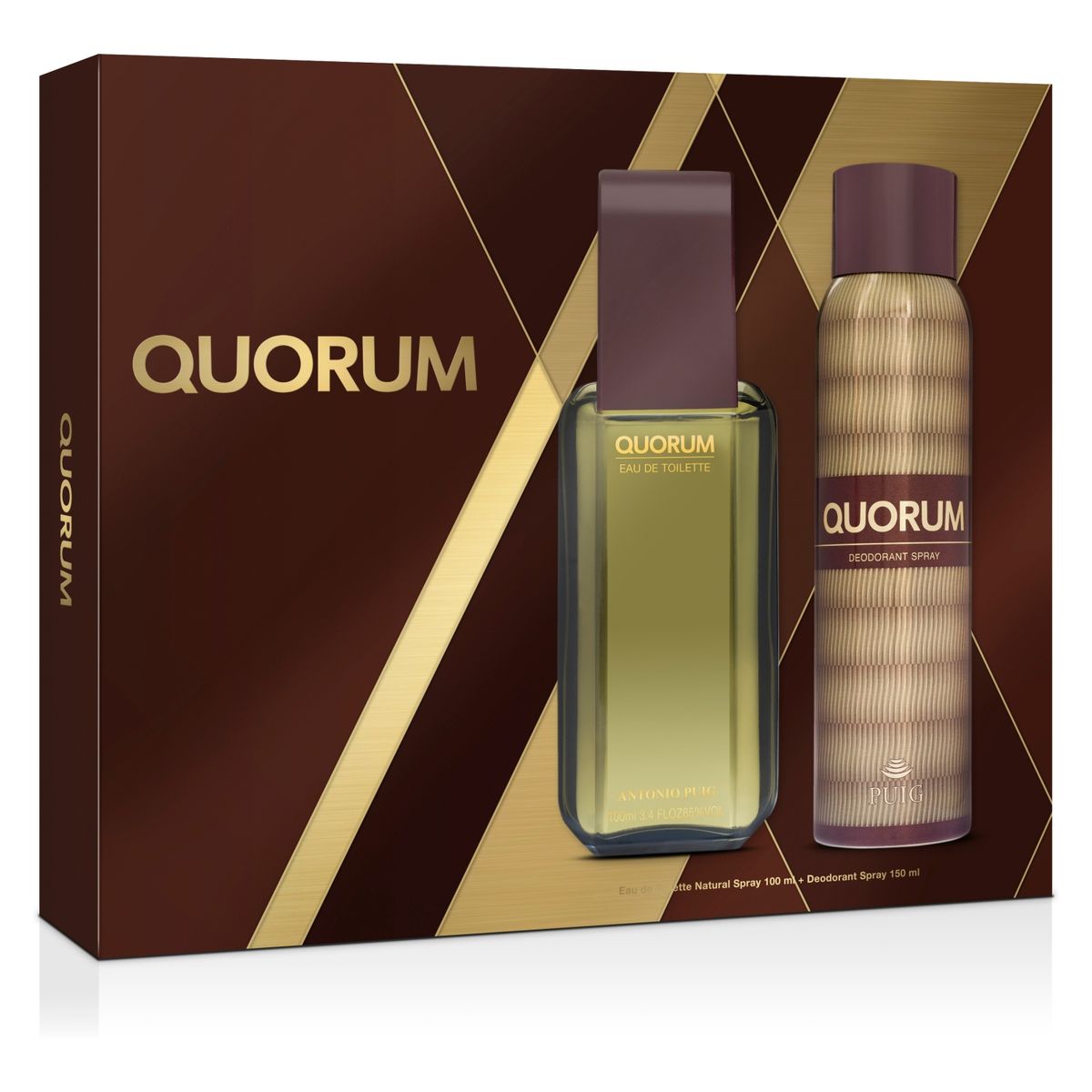 QUORUM - Set Quorum EDT 100ML + Desodorante 150ML