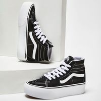Ua Sk8-Hi Tapered St Zapatilla Urbana Mujer Cuero Negro