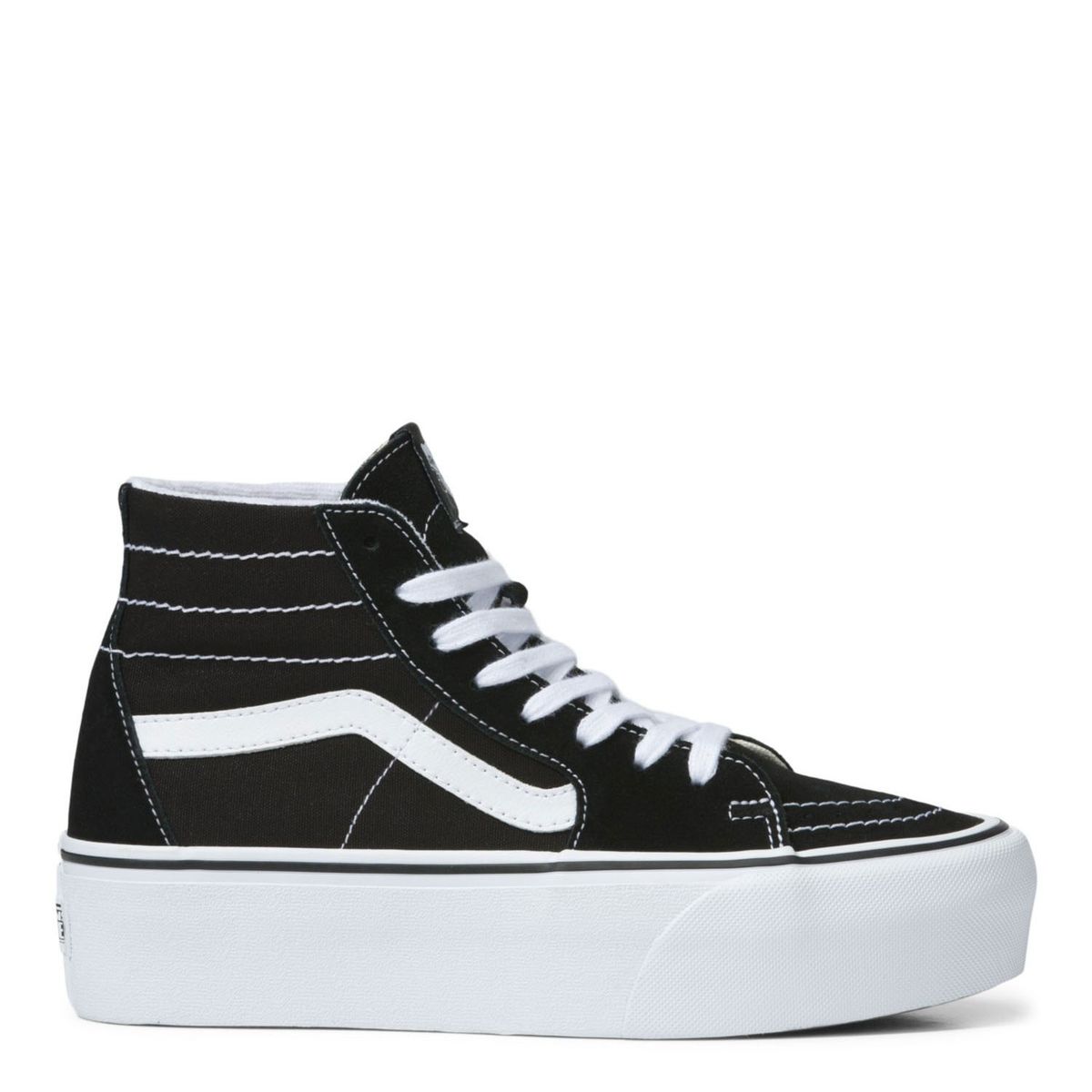 VANS - Ua Sk8-Hi Tapered St Zapatilla Urbana Mujer Cuero Negro Vans