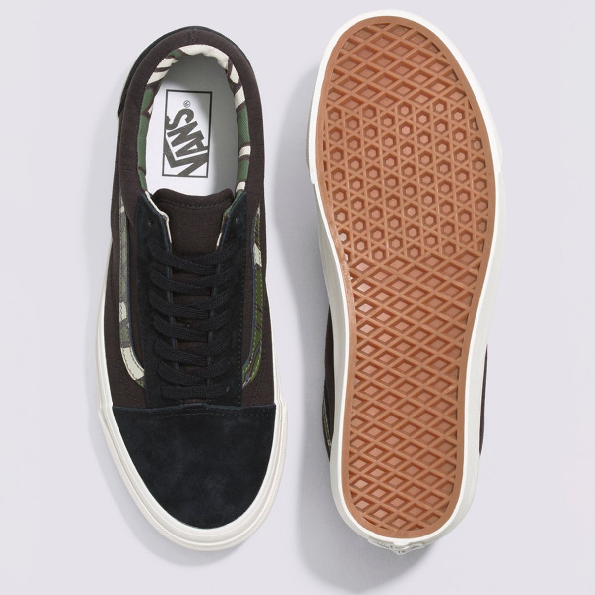 VANS - Ua Old Skool 36 Dx Wild Zapatilla Urbana Mujer Negro Vans
