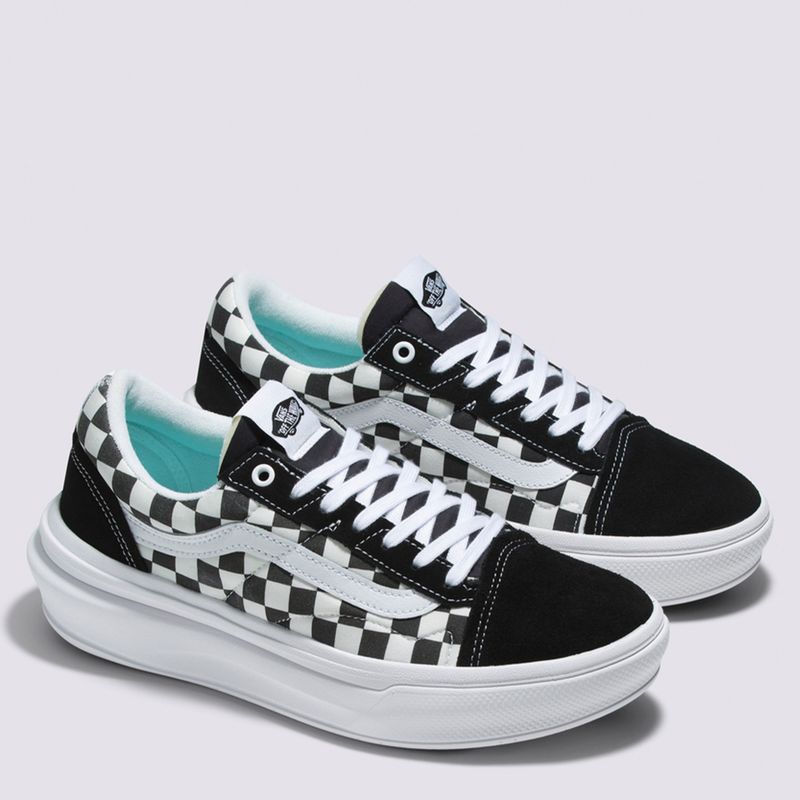 VANS - Old Skool Overt Zapatilla Urbana Mujer Negro Vans