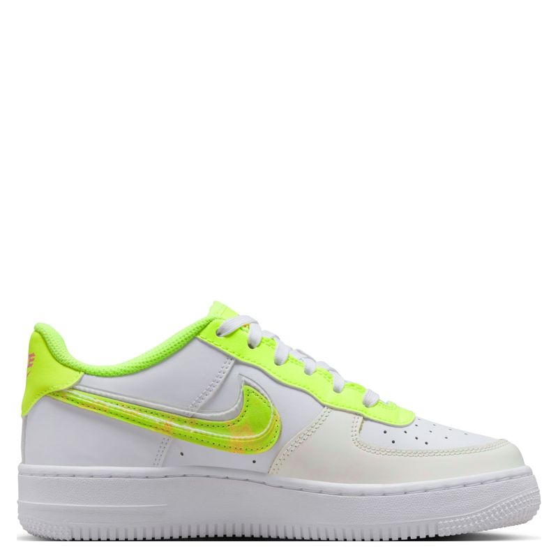 NIKE - Air Force 1 Lv8 Zapatilla Urbana Niña Amarillo (34.5 a 37.5) Nike