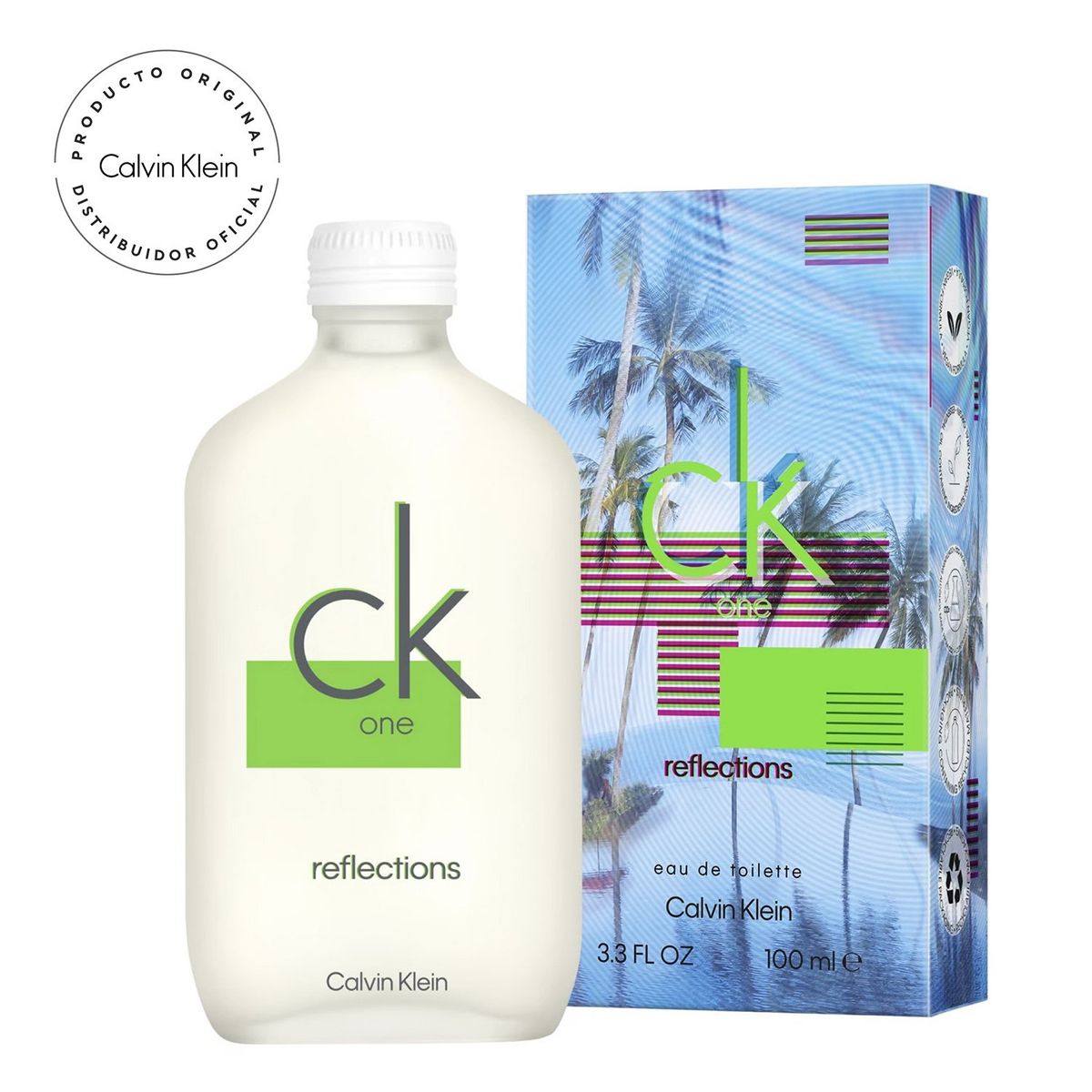 CALVIN KLEIN - Calvin klein CK One  Reflections Eau De Toilette Unisex 100 Ml