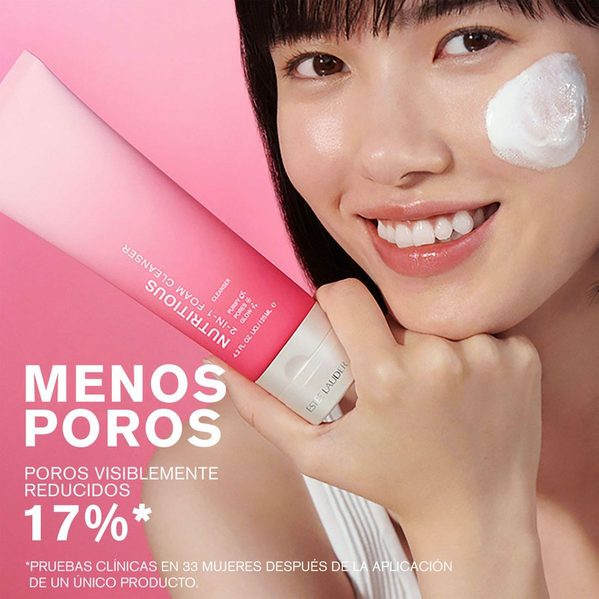 ESTEE LAUDER - Limpiador facial 2 en 1 Nutritious Cleanser 125 ml Estée Lauder