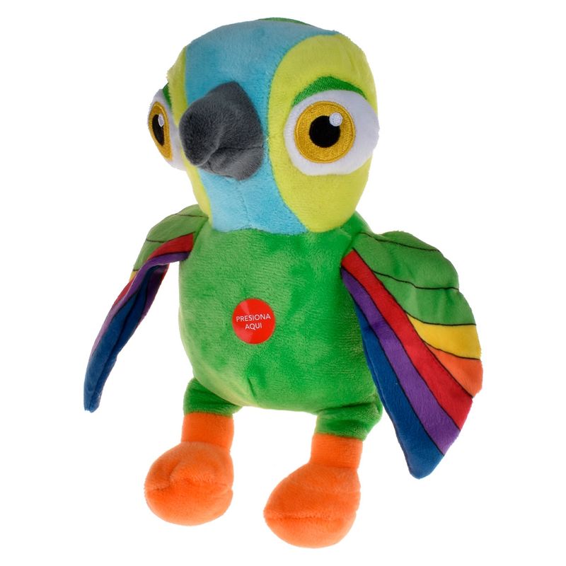 LA GRANJA DE ZENON - La Granja de Zenon Peluche Musical 20 Cm Loro Pepe
