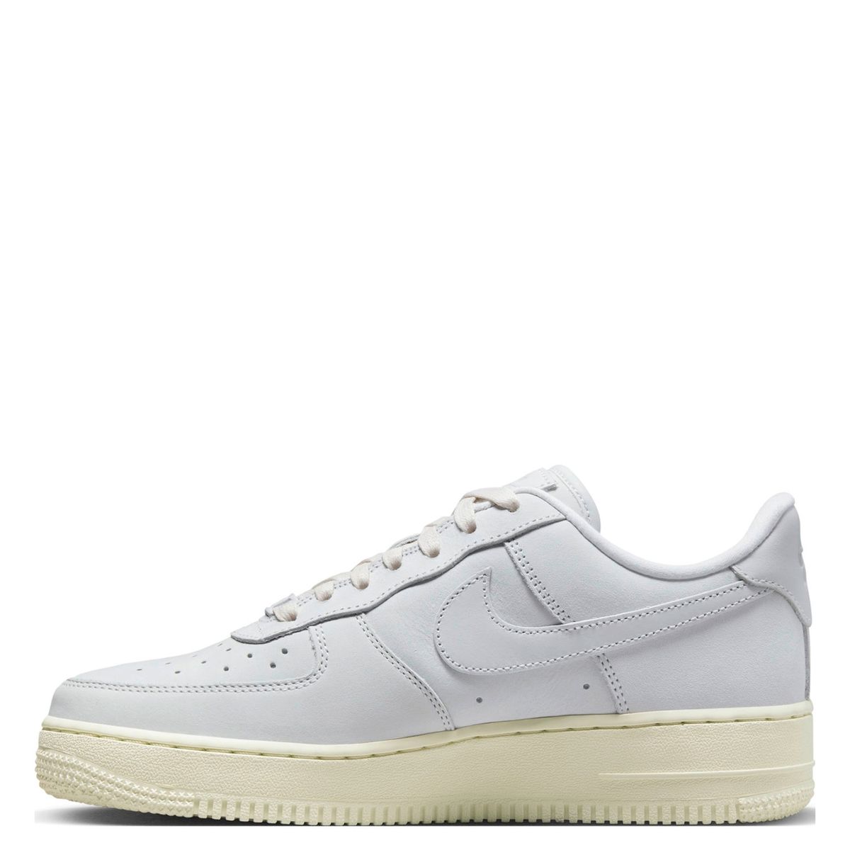 NIKE - Air Force 1 Zapatilla Urbana Mujer Cuero Gris Nike