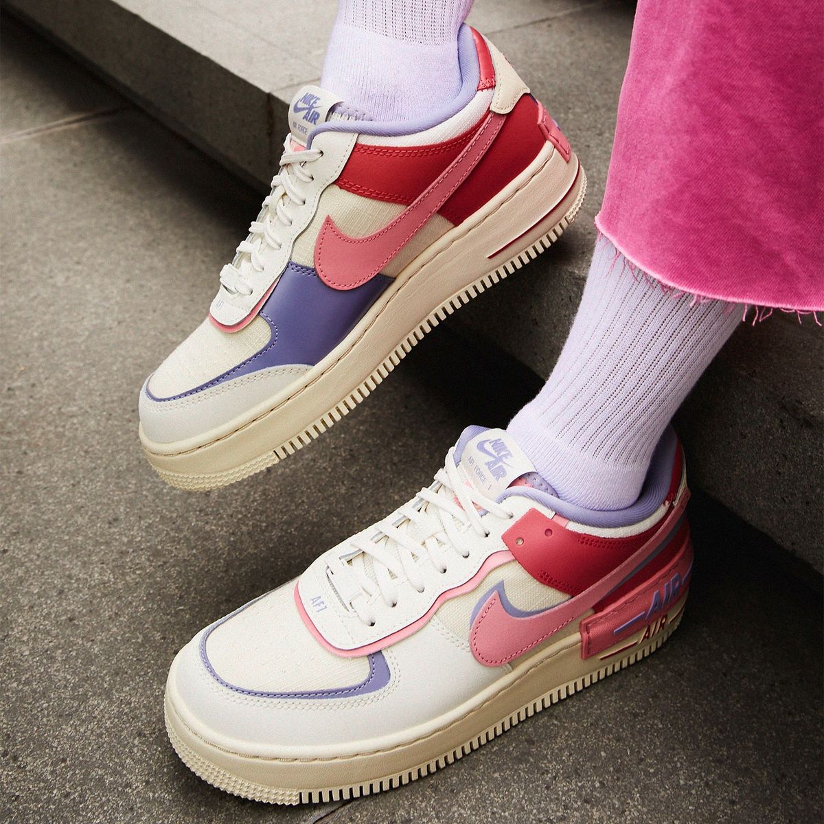 NIKE - Af1 Shadow Zapatilla Urbana Mujer Blanco Nike