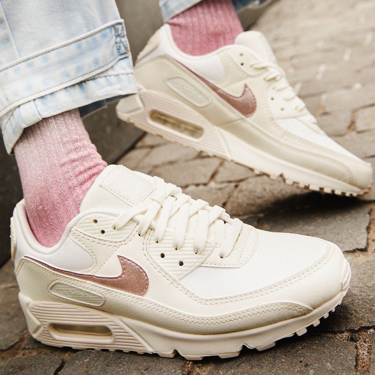 NIKE - Air Max 90 Zapatilla Urbana Mujer Blanco Nike