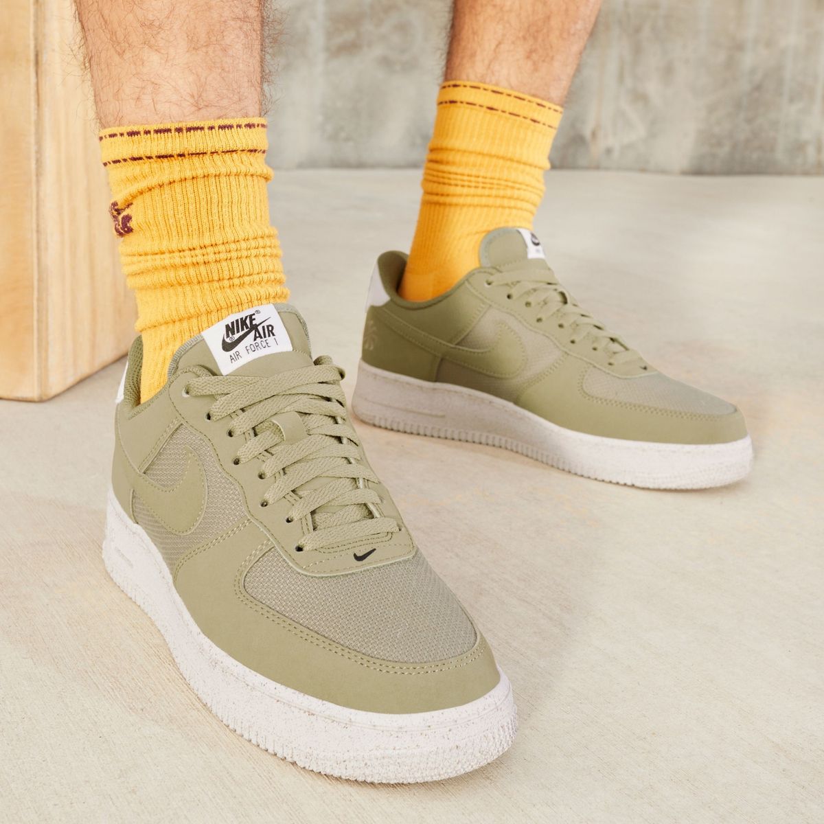 NIKE - Air Force 1 07 Lv8 Zapatilla Urbana Hombre Café Nike