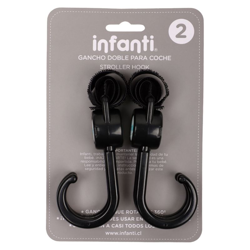 INFANTI - Ganchos Para Coche Crochets Infanti