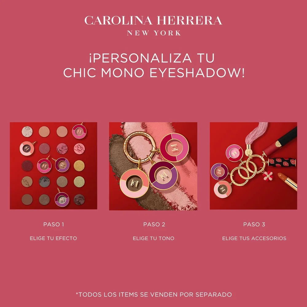 Carolina Herrera Chic Mono Eyeshadow Metallic 7 Quartz, foto 2