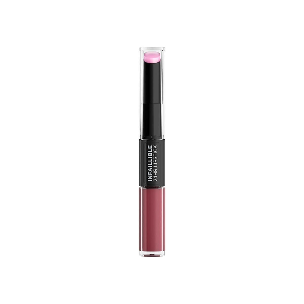 LOREAL PARIS - Labial larga duración Infallible 24H 2-Step - 209 Violet Parfait Loreal Paris