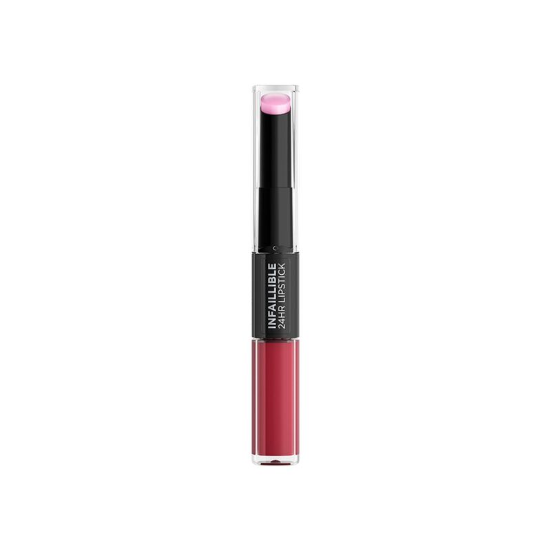 LOREAL PARIS - Labial larga duración Infallible 24H 2-Step - 302 Rose Eternite Loreal Paris