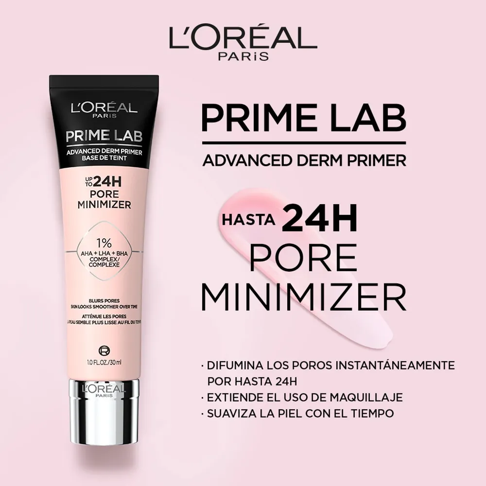 Primer Matificante de L'Oréal Paris Pore Minimizer 30ml Acabado Suave, foto 6