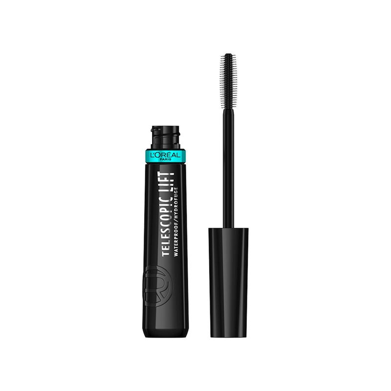 LOREAL PARIS - Máscara De Pestañas Telescopic Lift - Black Waterproof  Loreal Paris