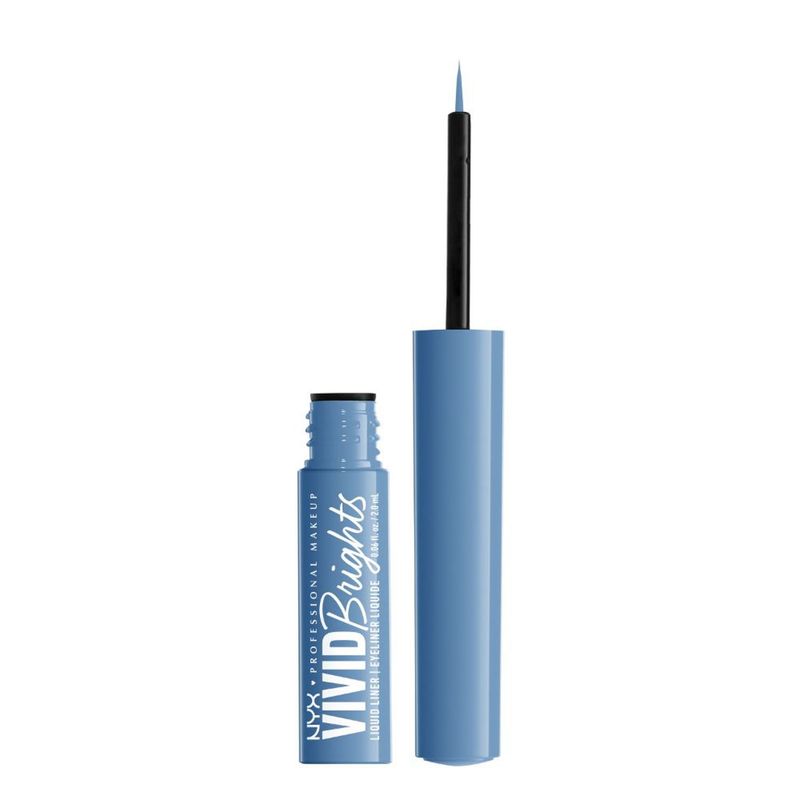 NYX PROFESSIONAL MAKEUP - Delineador De Ojos Líquido Vivid Bright Liquid Liner - Cobalt Crush Nyx Professional Makeup