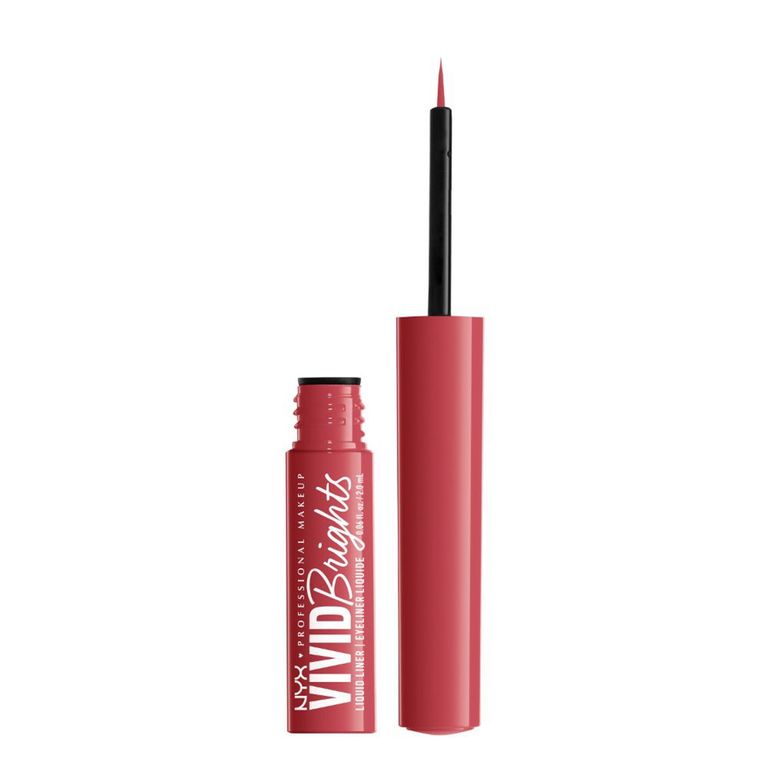 Delineador de Ojos Líquido NYX Professional Vivid Brights On Red