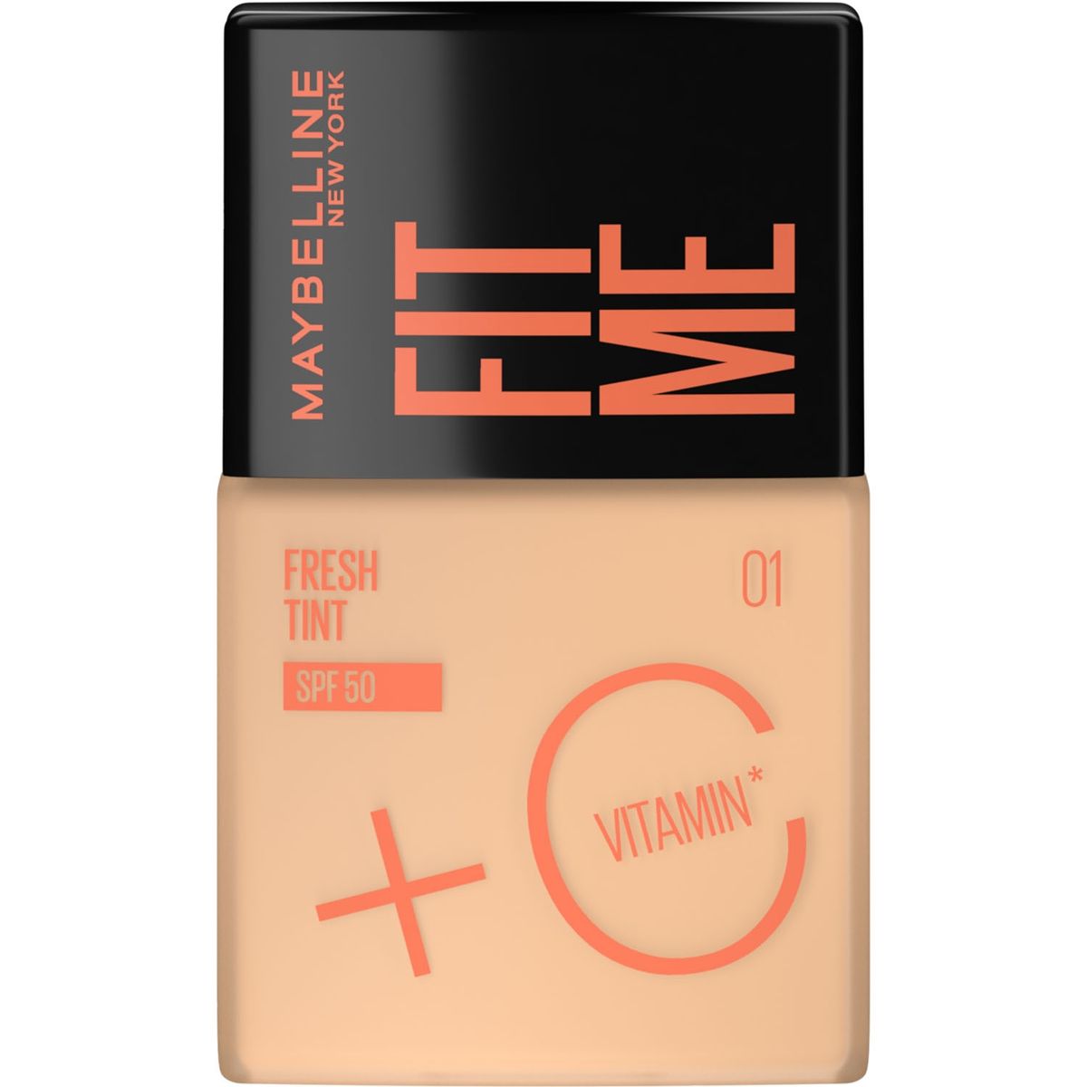 MAYBELLINE - Base de Maquillaje Fit Me Fresh Tint Spf 50 - 01 Maybelline