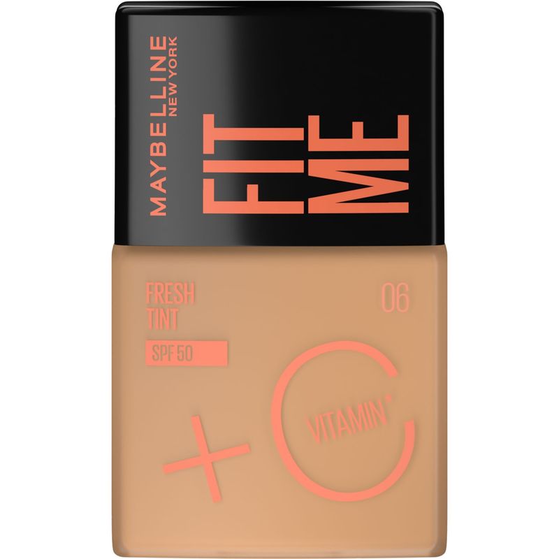 MAYBELLINE - Base de Maquillaje Fit Me Fresh Tint Spf 50 - 06 Maybelline