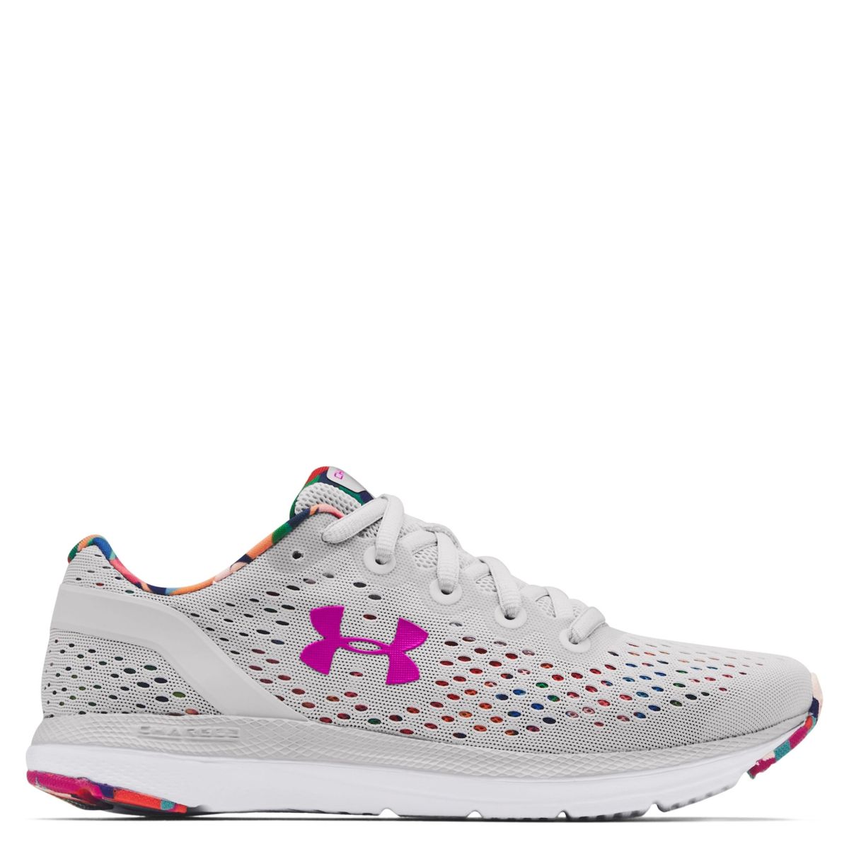 UNDER ARMOUR - Charged Impulse Zapatilla Running Mujer Gris Under Armour
