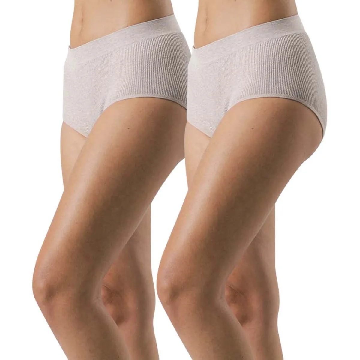 FLORES - Pack 2 Calzones Tiro Alto Mujer Flores