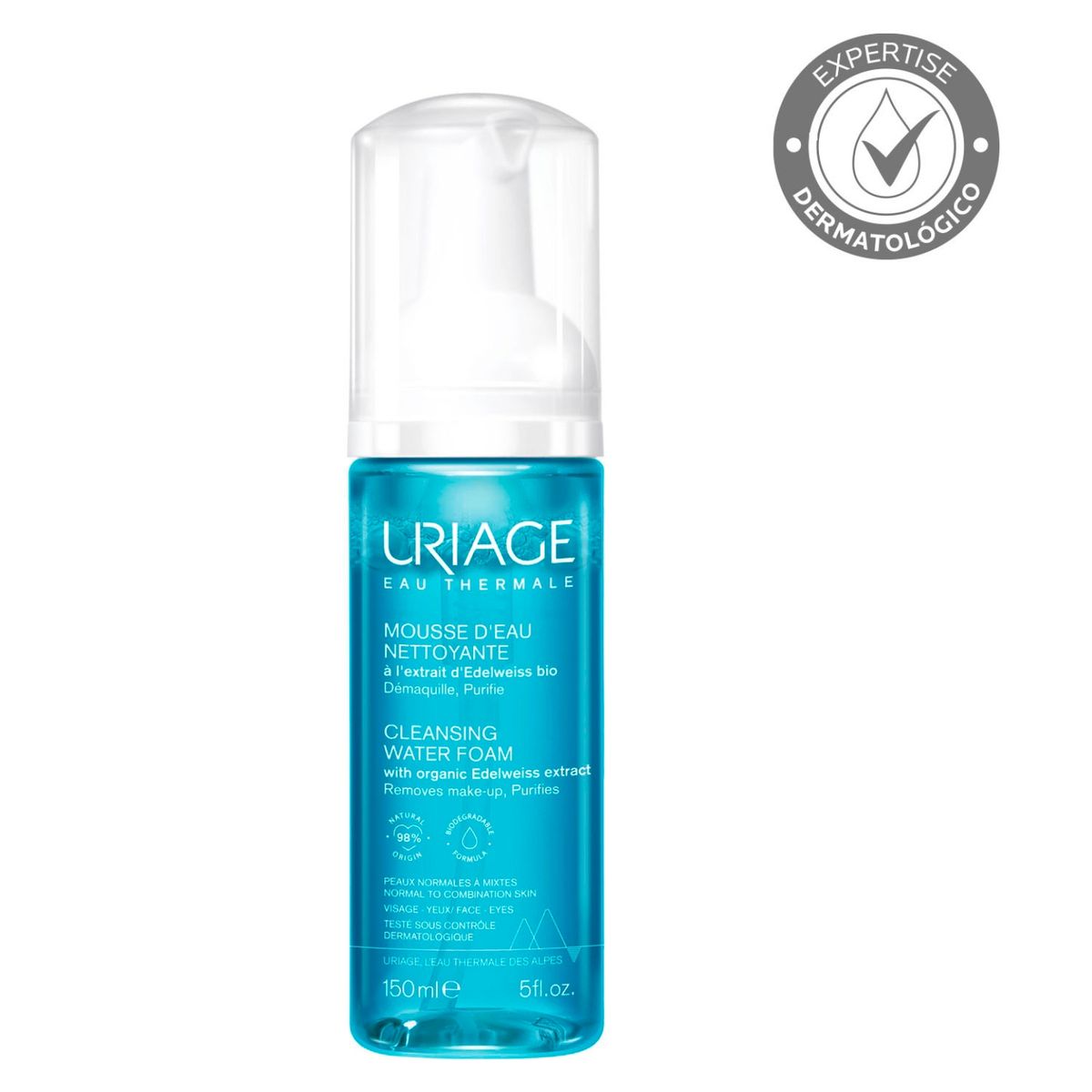 URIAGE - Espuma de Agua Limpiadora 150ml de Uriage